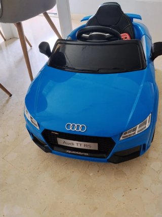 Coche Eléctrico Audi TT RS Azul
