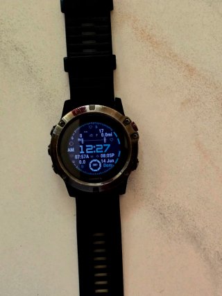 Reloj Garmin Negro y Plateado