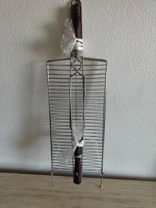 Parrilla y espetos barbacoa madera