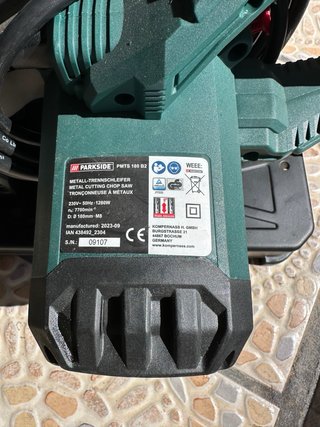 Parkside PMTS 180 B2 Tronzadora
