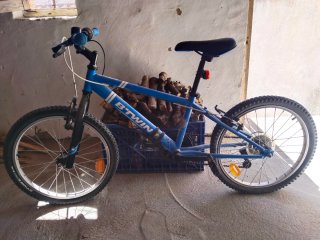 Bicicleta infantil Btwin azul