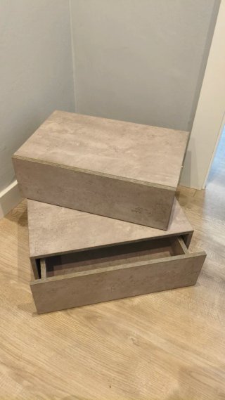2 Cajoneras Flotantes Pared