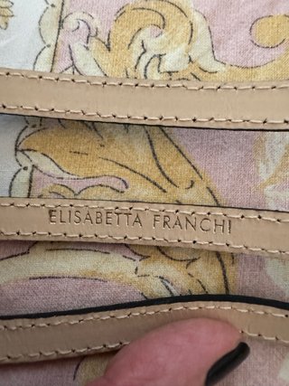 Cintura Elisabetta Franchi nera con fiocchi