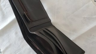 Cartera Tarjetero Billabong Piel Marrón