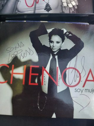 Lote 4 CDs +  1 Dvd Chenoa Firmados