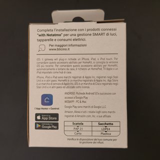 BTicino Gateway Smart Plug WiFi Casa connessa