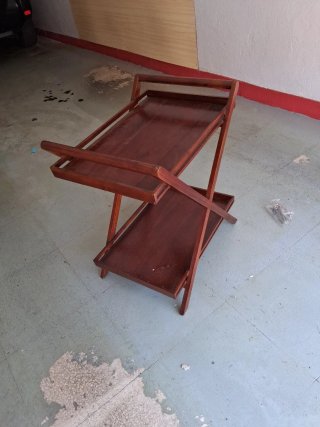 Mesa bar de madera
