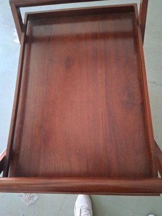 Mesa bar de madera