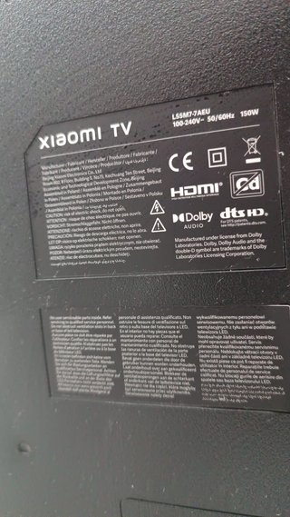 Televisión Xiaomi 55'' L55M7-7AEU