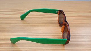 Gafas de sol mujer tortuga y verde