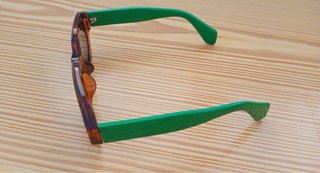 Gafas de sol mujer tortuga y verde