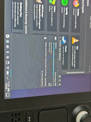 Steam Deck LCD 64GB + Tarjeta 512GB + Cargador
