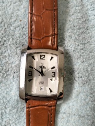 Reloj Dogma Acero 3 ATM Correa Marrón