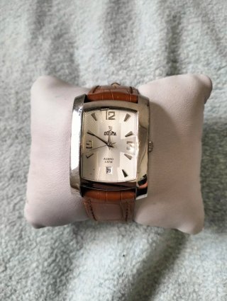 Reloj Dogma Acero 3 ATM Correa Marrón