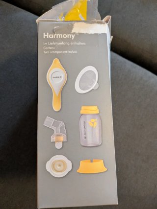 Sacaleches manual Medela Harmony