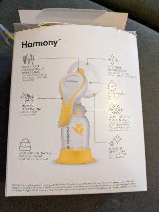 Sacaleches manual Medela Harmony