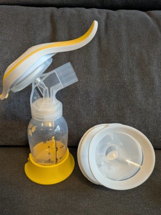 Sacaleches manual Medela Harmony