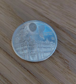 Moneda 2000 Pesetas 1994 Madrid