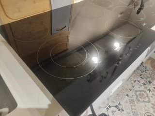 Vitrocerámica Beko 4 fuegos.