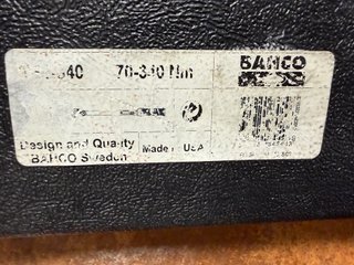 Llave dinamométrica BAHCO 7851-340 70-340 1/2