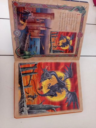 Lote 3 Puzzles Educa: Dragones, Spy y Spiderman