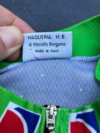 Maglia Ciclismo Liquigas Wilier MB Bergamo M