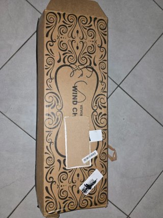 Campanello a vento Vevor marrone