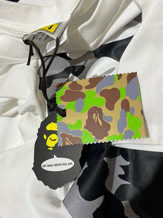 Maglietta Bape Camo Ape Head