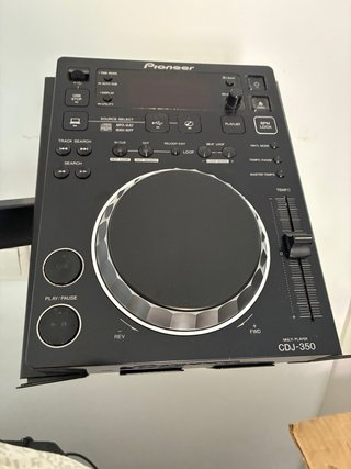 Pioneer CDJ-350 ¡ LEE USB !Reproductor DJ Negro