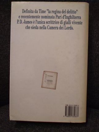 P.D. James – “Un indizio per Cordelia Gray” – 1991