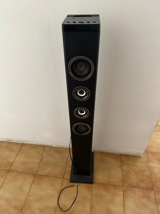 Altavoz Torre Negro