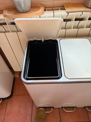 Cubo Basura Reciclaje 3 Compartimentos