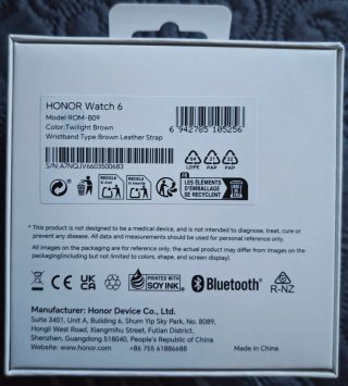 Honor Watch 6 Plata NUEVO SIN USAR