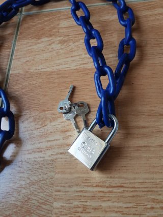 Candado Intemperie para bicicleta o moto.