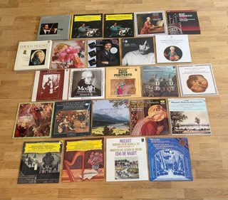 Lote de 20 Vinilos Clásicos Mozart