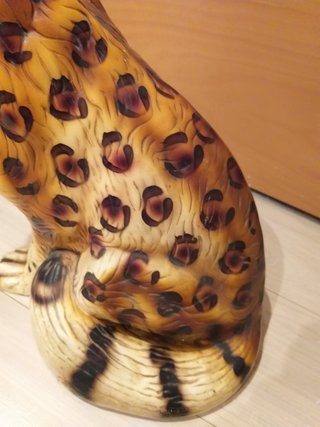 Figura Leopardo/Tigre Cerámica