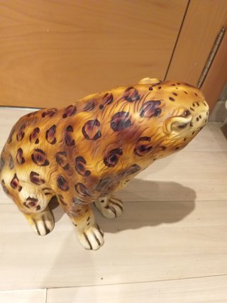 Figura Leopardo/Tigre Cerámica