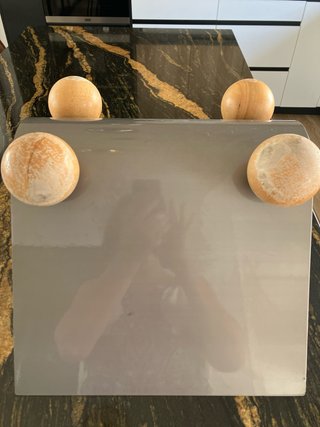 Revistero/organizador Ikea metal y madera