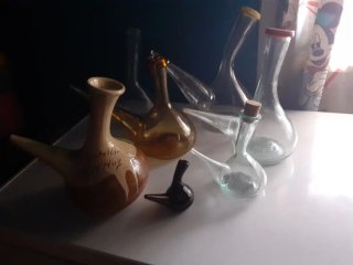 Lote de 7 Porrones