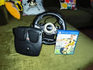 Volante GTR PS4 con Pedales y FIFA 17
