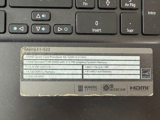 Ordenador portátil Acer