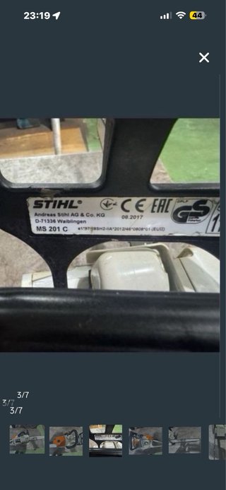 Motosierra Stihl MS 201 cm