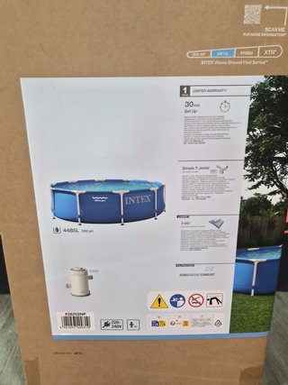 Piscina Intex Metal Frame 3.05m