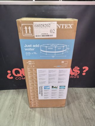Piscina Intex Metal Frame 3.05m