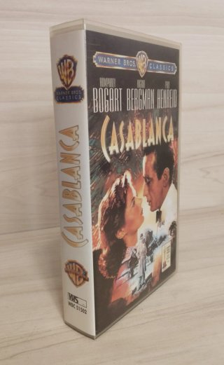 Casablanca VHS Warner Bros Classics Español