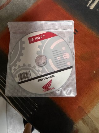 Manual Taller Honda CB 600 F7