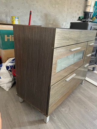 Mueble baño 100x45 madera