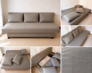 Sofá cama IKEA ÄLVDALEN con almacenaje