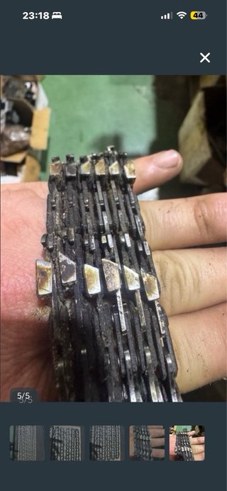 6 Cadenas Motosierra 3/8 - 55 Eslabones