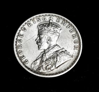 PLATA 1913 INDIA BRITÁNICA 1Rp